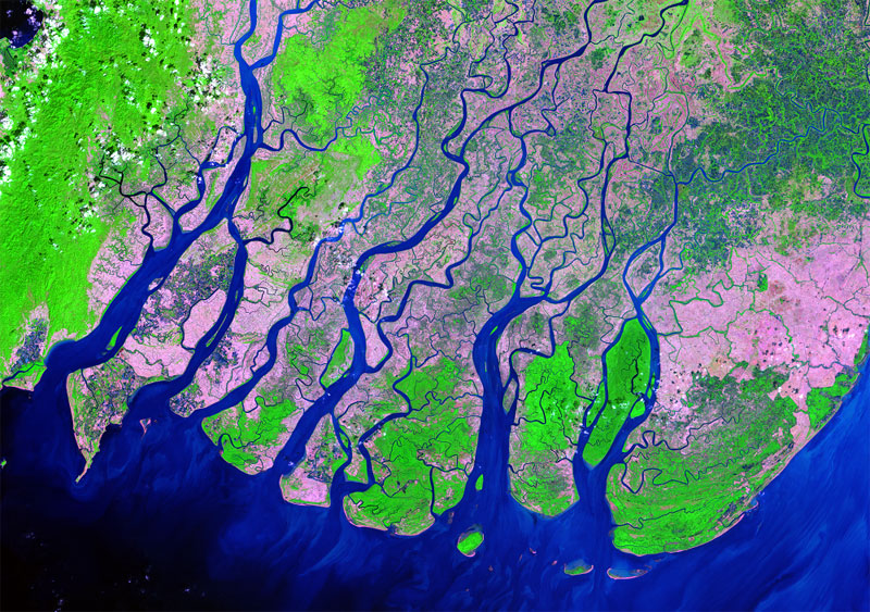Delta del río Ayeyarwady (Irrawaddy), Myanmar