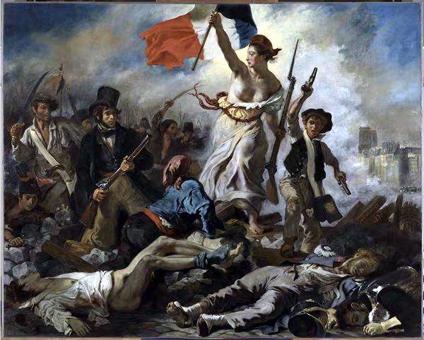 La Libertad guiando al pueblo
