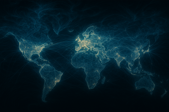 Mapa aéreo fractal inspirado en Sistemas de Navegación Aérea